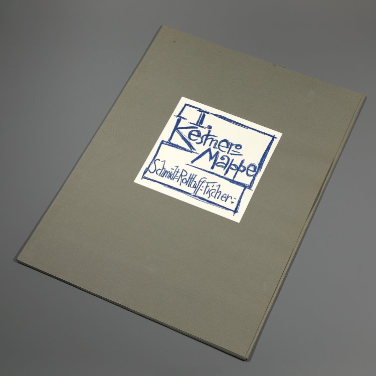 Bild 3 zu Objekt, II. Kestner Mappe Schmidt-Rottluff: Fischer, 1923, Karl Schmidt-Rottluff, K-14 243