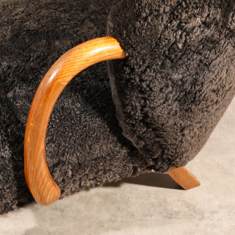 Bild 3 zu Objekt, Lounge Sessel Modell 107, Viggo Boesen, Slagelse M&ouml;belfabrik, K-14 505