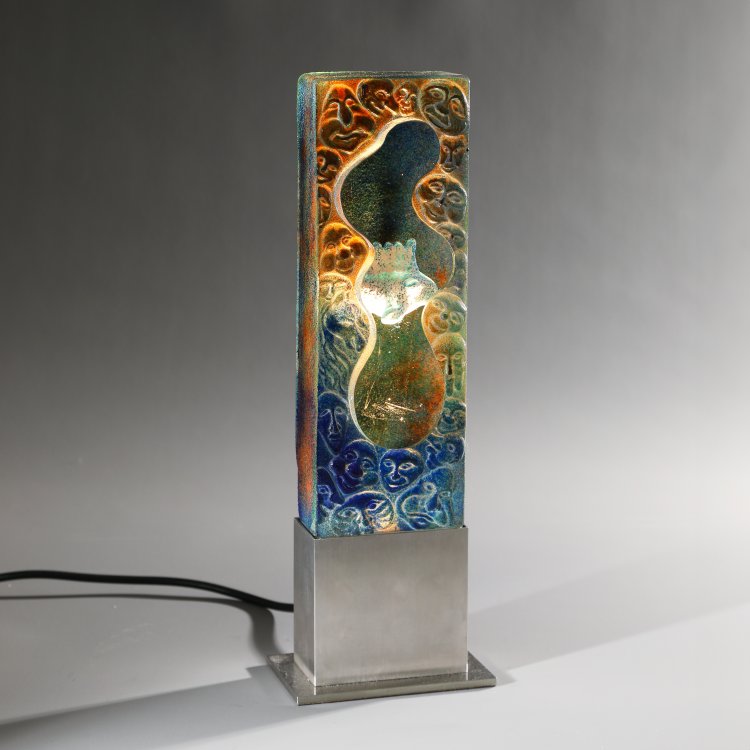 Hauptbild zu Objekt, unique table lamp, Kjell Engman, K-14 114