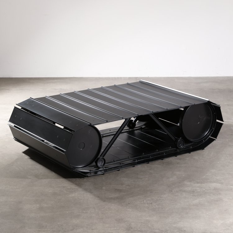 Hauptbild zu Objekt, Side table / sofa table model Tankette, Paolo Pallucco,Mireille Rivier, Pallucco, K-14 632