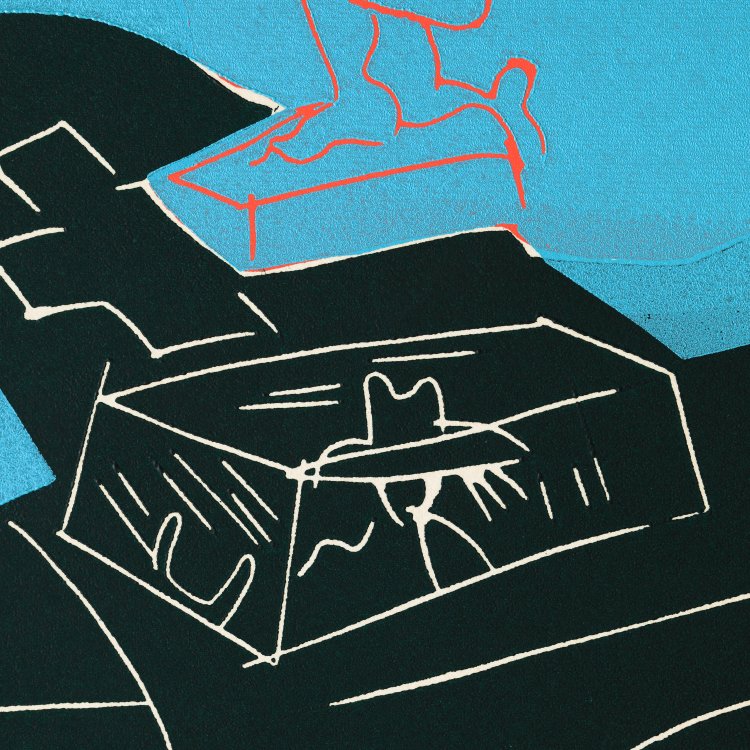 Bild 2 zu Objekt, 4 linocuts, 1993, J&ouml;rg Immendorff, K-14 342