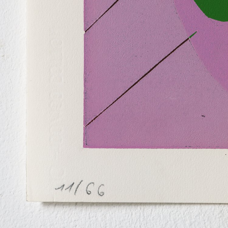 Bild 5 zu Objekt, 4 linocuts, 1993, J&ouml;rg Immendorff, K-14 342