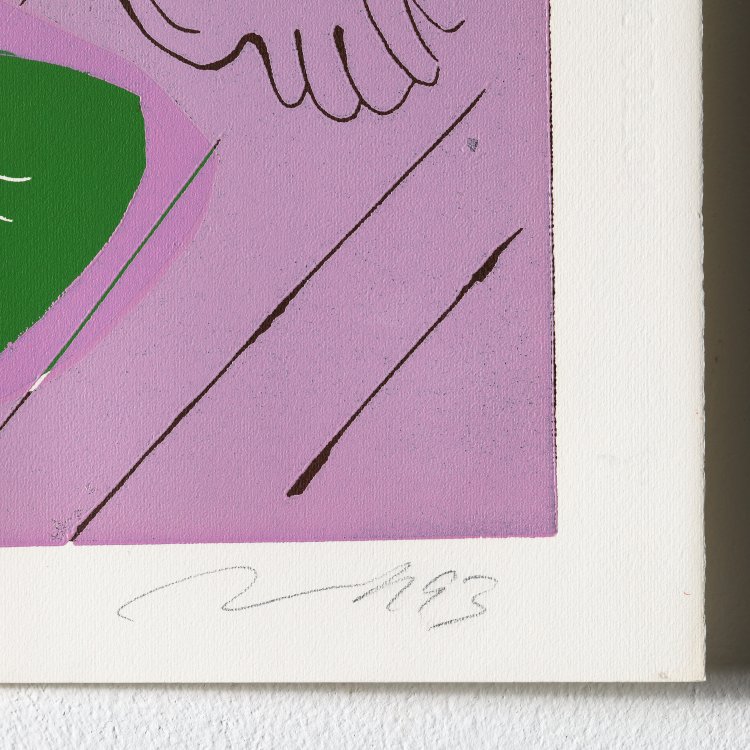 Bild 6 zu Objekt, 4 linocuts, 1993, J&ouml;rg Immendorff, K-14 342