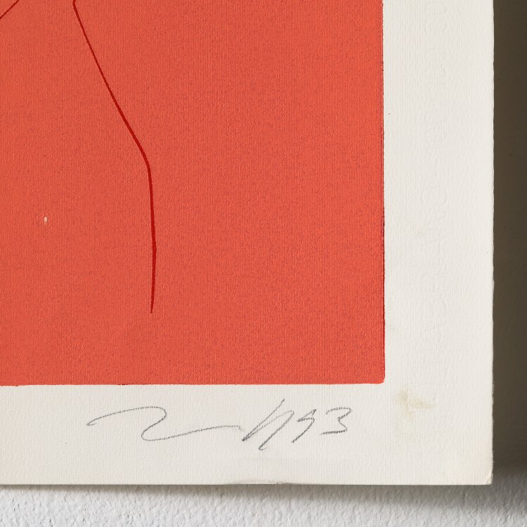 Bild 10 zu Objekt, 4 linocuts, 1993, J&ouml;rg Immendorff, K-14 342