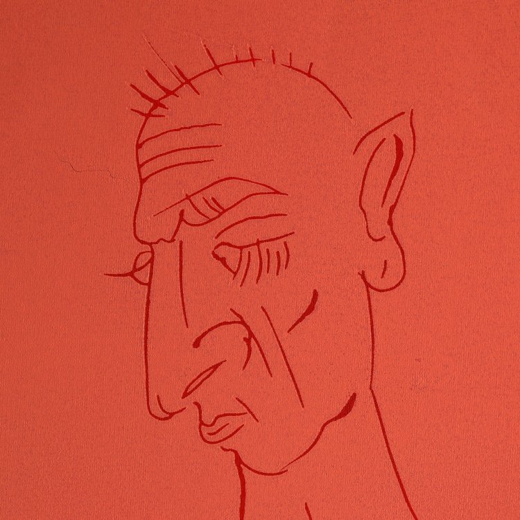 Bild 13 zu Objekt, 4 linocuts, 1993, J&ouml;rg Immendorff, K-14 342