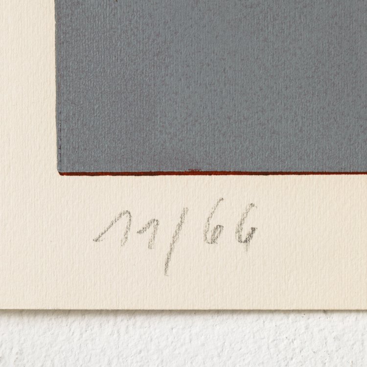 Bild 15 zu Objekt, 4 linocuts, 1993, J&ouml;rg Immendorff, K-14 342