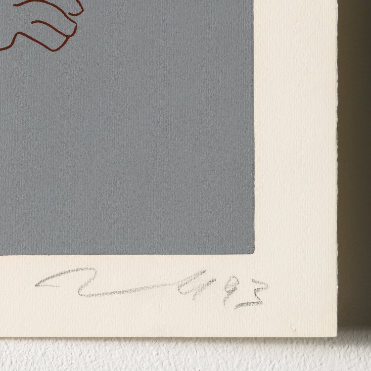 Bild 16 zu Objekt, 4 linocuts, 1993, J&ouml;rg Immendorff, K-14 342