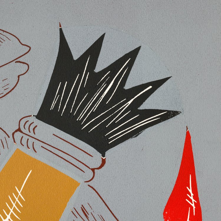 Bild 17 zu Objekt, 4 linocuts, 1993, J&ouml;rg Immendorff, K-14 342