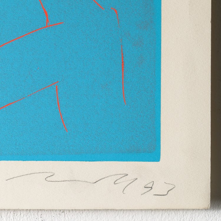 Bild 20 zu Objekt, 4 linocuts, 1993, J&ouml;rg Immendorff, K-14 342