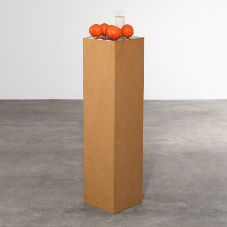 Bild 2 zu Objekt, Stilleben mit Orangen und Milchglas, 2000, Ottmar H&ouml;rl, K-14 335