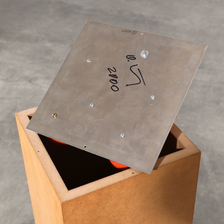 Bild 3 zu Objekt, Stilleben mit Orangen und Milchglas, 2000, Ottmar H&ouml;rl, K-14 335