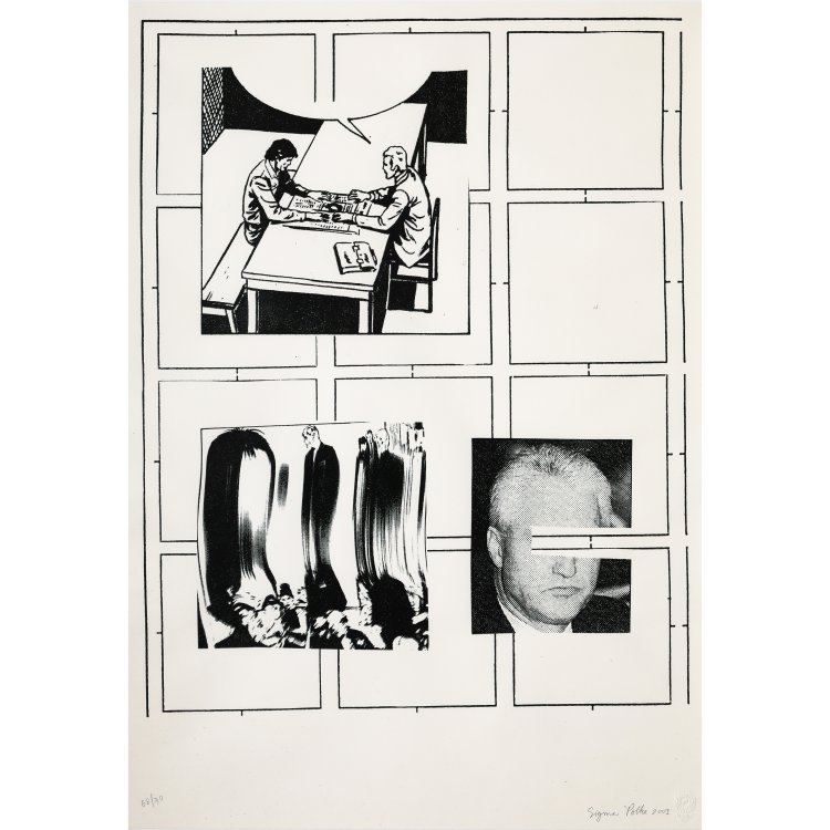 Hauptbild zu Objekt, Ghostwriter, 2003, Sigmar Polke, K-14 349