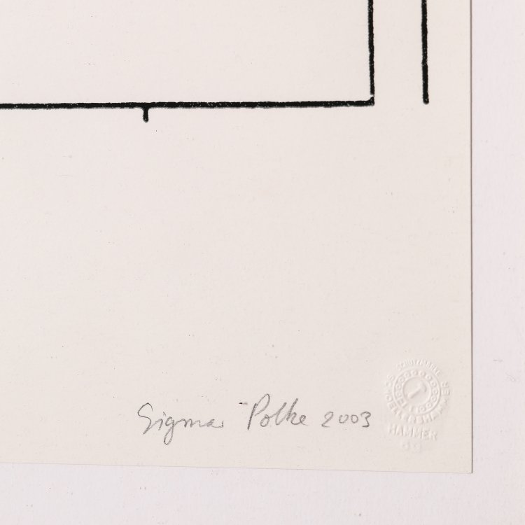 Bild 2 zu Objekt, Ghostwriter, 2003, Sigmar Polke, K-14 349