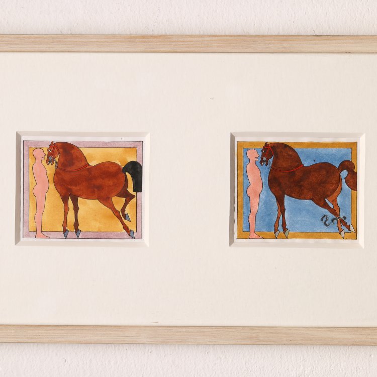 Bild 2 zu Objekt, Chevaux d'Oiron, 1991, Georg Ettl, K-14 375