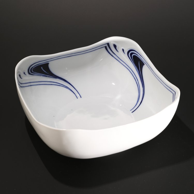 Hauptbild zu Objekt, Salatsch&uuml;ssel, Henry van de Velde, Meissen, K-14 126