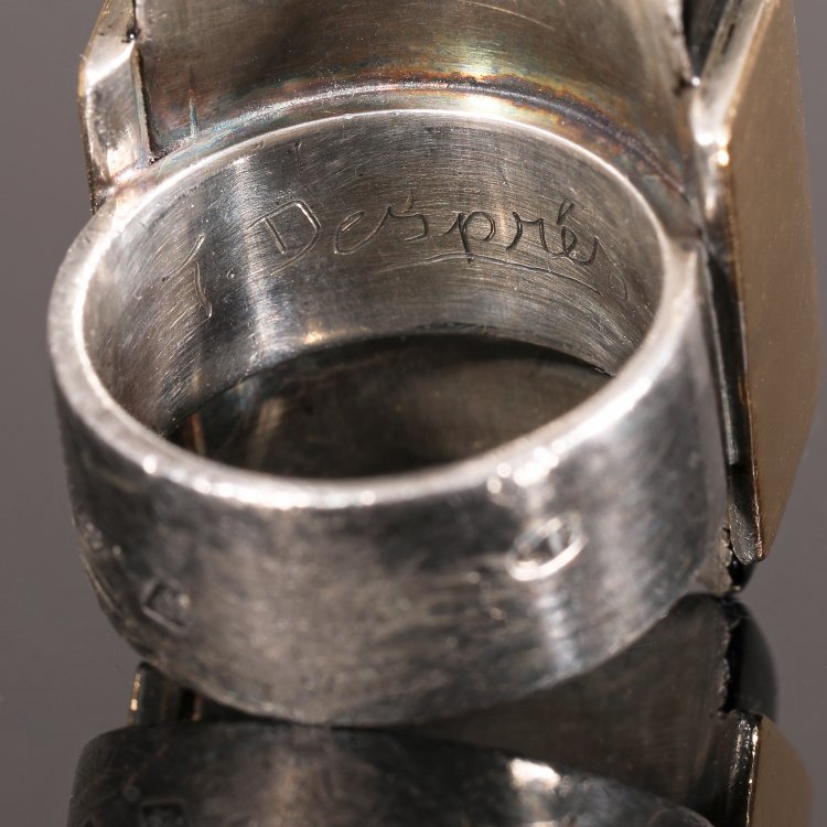 Bild 7 zu Objekt, Ring mit Malachit, um 1940, Jean Despr&eacute;s, K-14 56