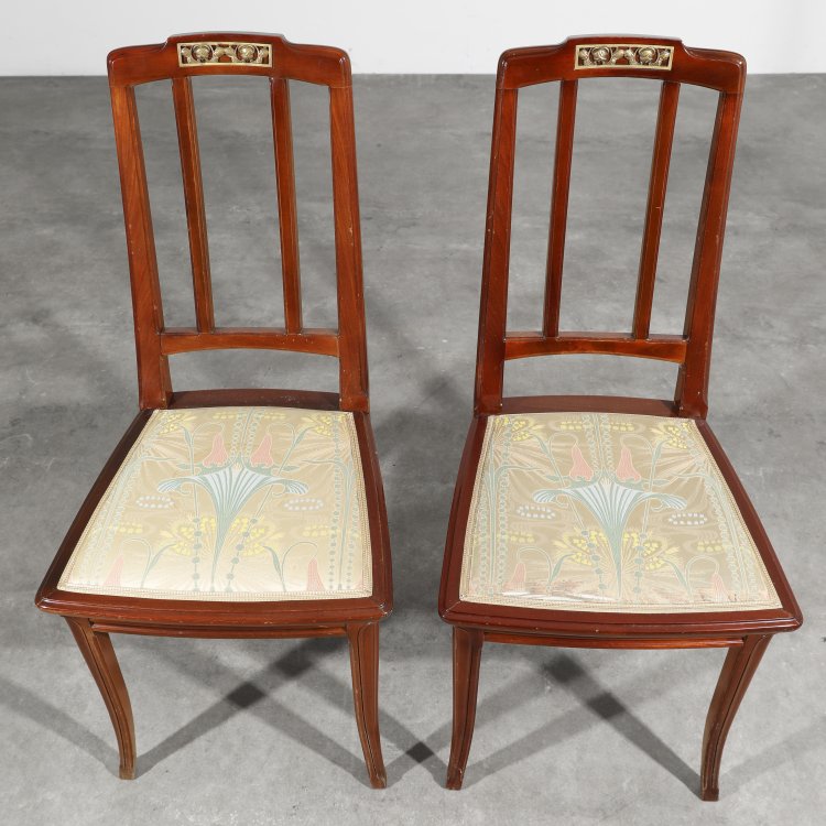 Bild 1 zu Objekt, Zwei St&uuml;hle, Louis Majorelle, Majorelle, Louis, Nancy, K-14 19