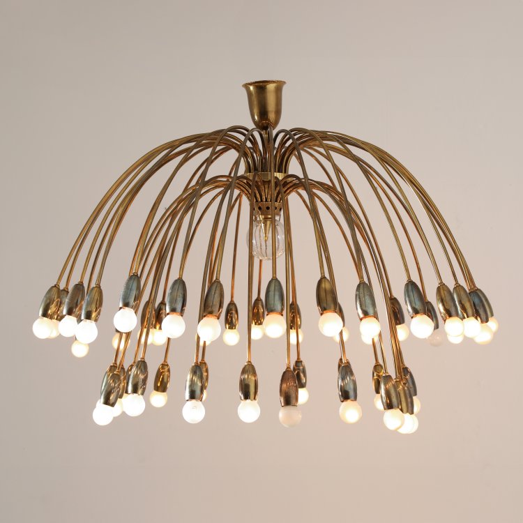 Bild 1 zu Objekt, Gro&szlig;er Kaskaden Kronleuchter der 1950er Jahre, K-14 435