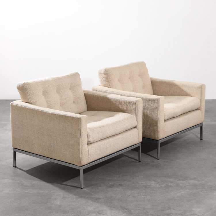 Hauptbild zu Objekt, 2 Lounge Sessel, Knoll International, K-14 475