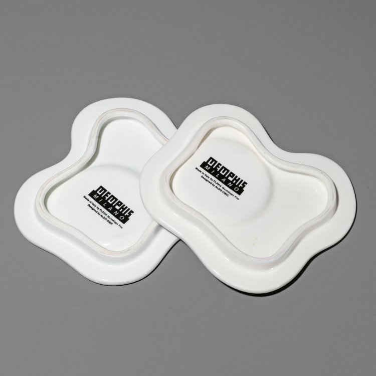 Bild 4 zu Objekt, Teapot Cabbage + 2 x Cups Pepper + Sugar Bowl Radish in OVP, Aldo Cibic, Memphis, K-14 626