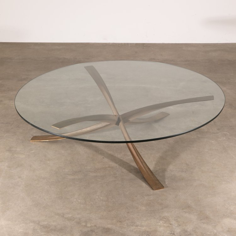 Bild 2 zu Objekt, Round coffee table / sofa table, Michel Mangematin, K-14 441