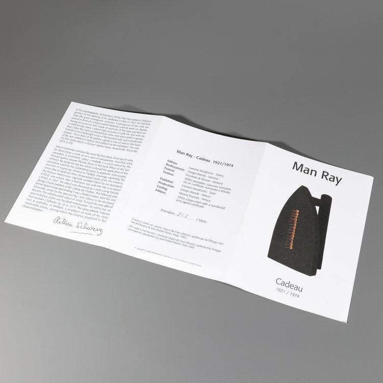 Bild 6 zu Objekt, Cadeau, 1921/1974, Man Ray, K-14 268