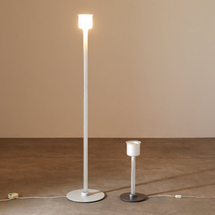 Bild 1 zu Objekt, Set Tischleuchte + Stehleuchte Modell Canna, Piero Castiglioni,Roberto Menghi, Fontana Arte, K-14 660