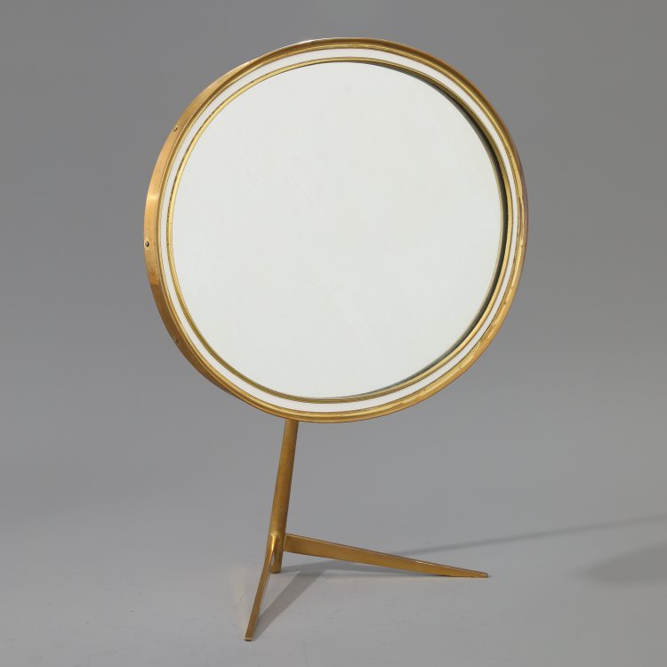 Bild 1 zu Objekt, Oval table mirror, M&uuml;nchner Werkst&auml;tten, K-14 404