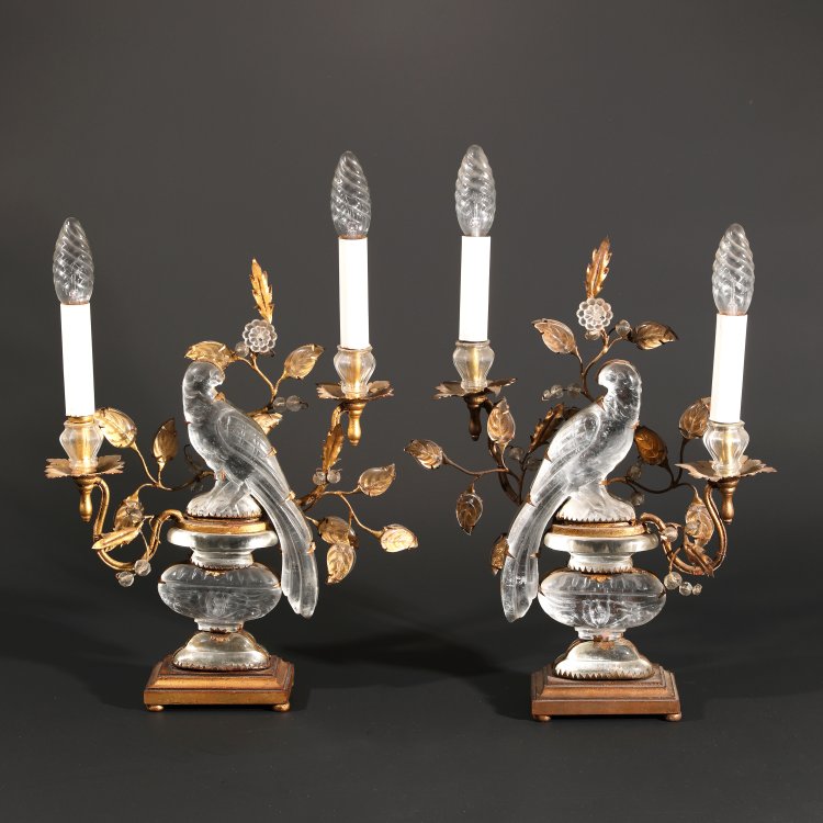 Hauptbild zu Objekt, 2 candlesticks, Maison Bagues, Paris, K-14 23