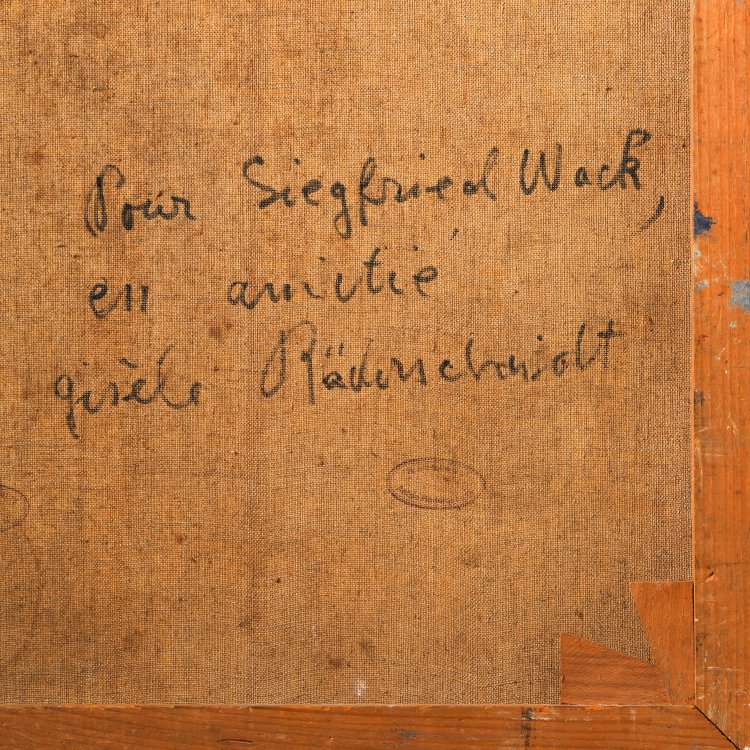 Bild 5 zu Objekt, Portrait, &Ouml;l auf Leinwand, 1951, Anton R&auml;derscheidt*, K-14 236