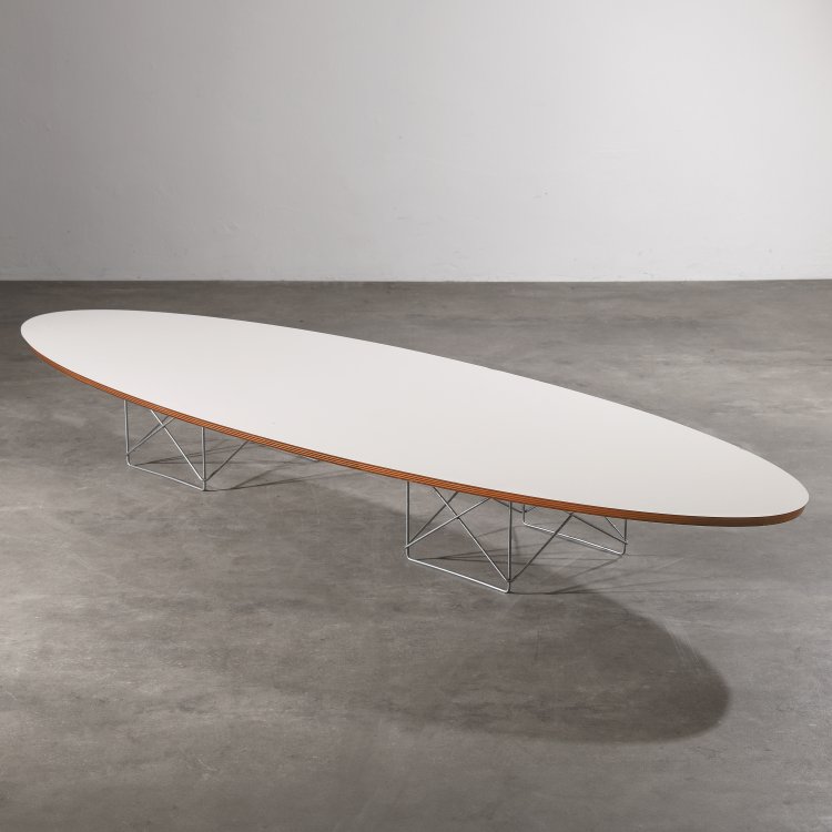Hauptbild zu Objekt, Coffee Table Modell Surf Board Table ETR, Charles & Ray Eames, K-14 488
