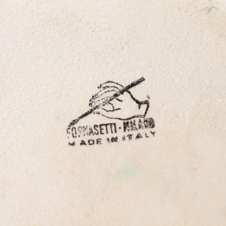 Bild 6 zu Objekt, Figur einer kauernden Katze Gatto accovacciato fiorito, Fornasetti, K-14 544