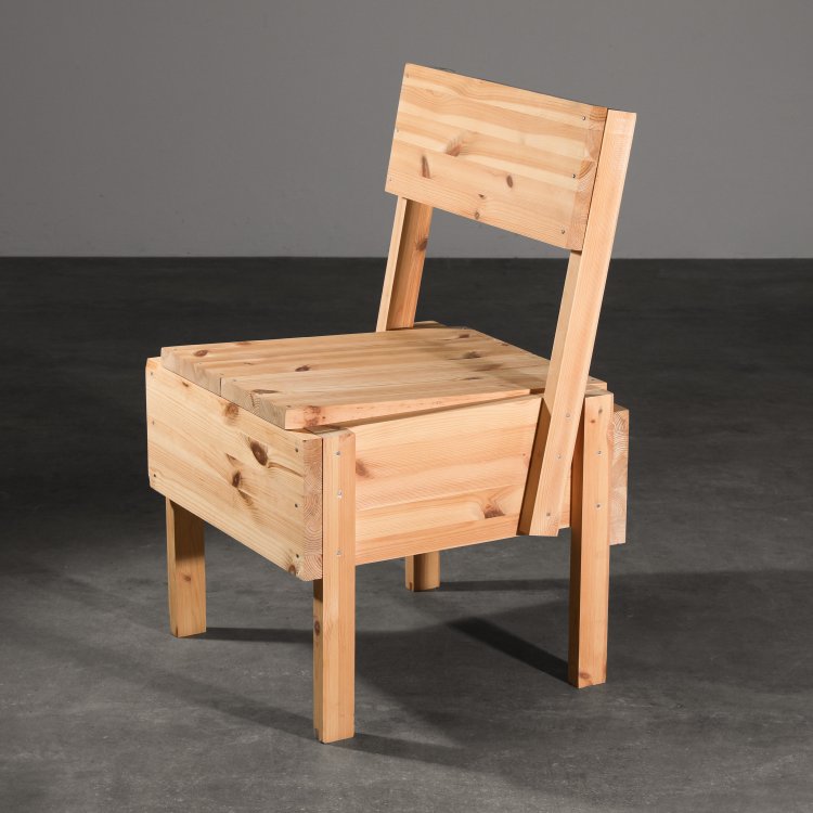 Hauptbild zu Objekt, Stuhl Modell Sedia, Enzo Mari, Artek, K-14 594