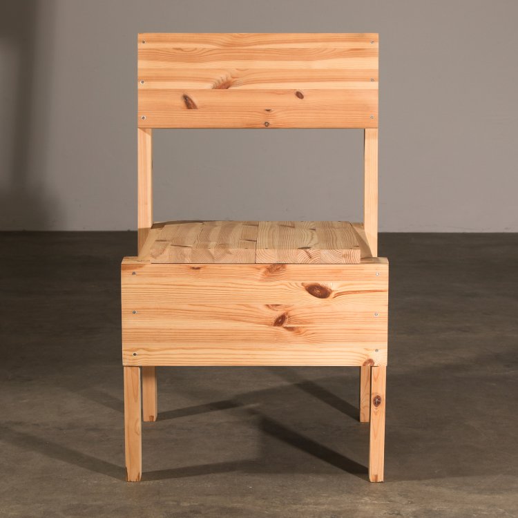 Bild 1 zu Objekt, Stuhl Modell Sedia, Enzo Mari, Artek, K-14 594