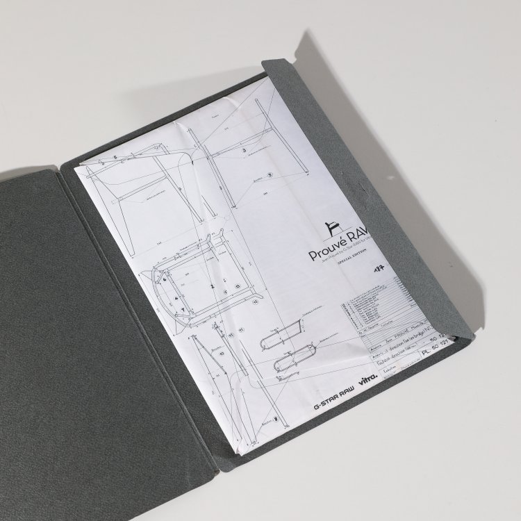 Bild 5 zu Objekt, Desk model Bureau M&eacute;tallique from the G-Star RAW Office Edition, Jean Prouv&eacute;, Vitra, K-14 450