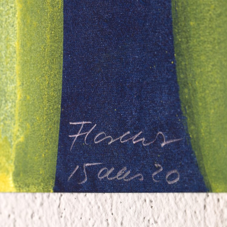 Bild 3 zu Objekt, Florenz, 1992, Katharina Grosse, K-14 367