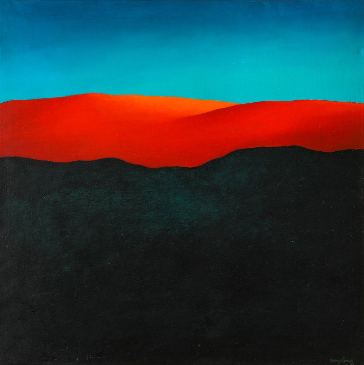 Hauptbild zu Objekt, Untitled (Sunrise), 1973, Singh Paramjit, K-14 378