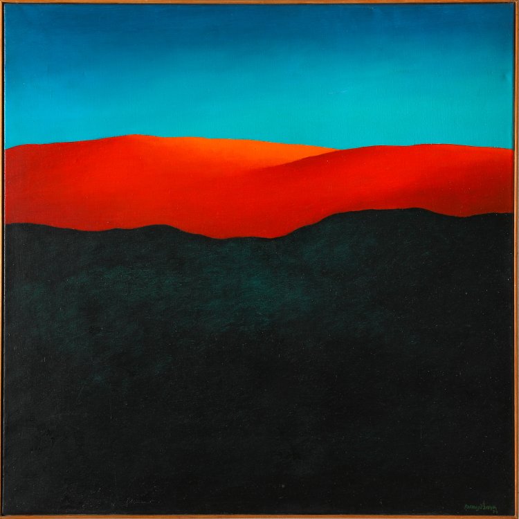 Bild 1 zu Objekt, Untitled (Sunrise), 1973, Singh Paramjit, K-14 378