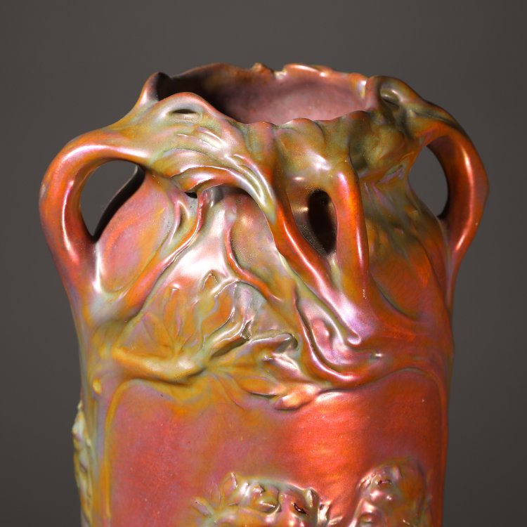 Bild 1 zu Objekt, Vase mit Reigen, um 1902, Zsolnay, Vilmos, P&eacute;cs, K-14 133