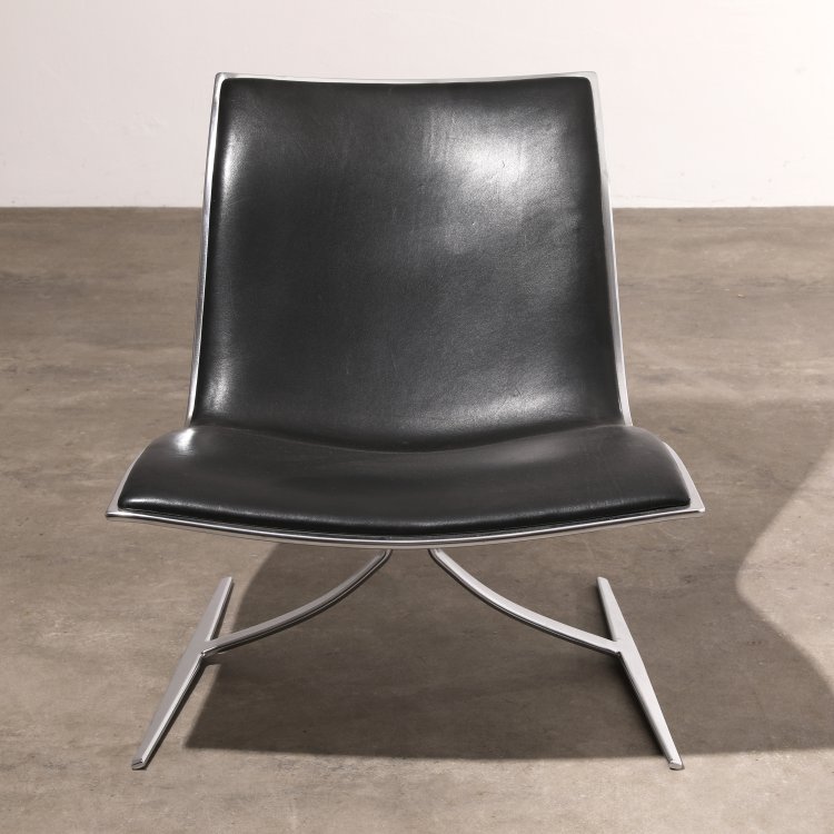 Bild 2 zu Objekt, 4 Lounge Sessel Modell JK 710 Skater, J&oslash;rgen Kastholm, Kill Internaional, K-14 528