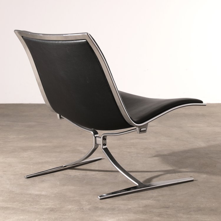 Bild 4 zu Objekt, 4 Lounge Sessel Modell JK 710 Skater, J&oslash;rgen Kastholm, Kill Internaional, K-14 528