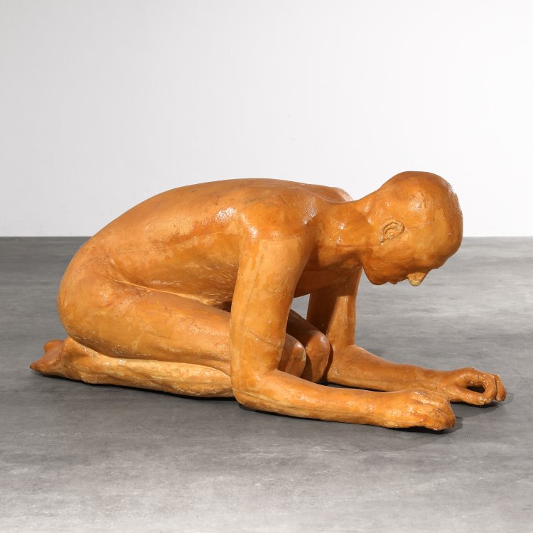 Hauptbild zu Objekt, Figure from the installation mob il 2. 2003, Claudia Rogge, K-14 354