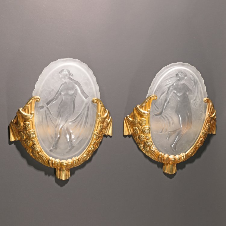 Bild 1 zu Objekt, 2 wall appliques, K-14 20