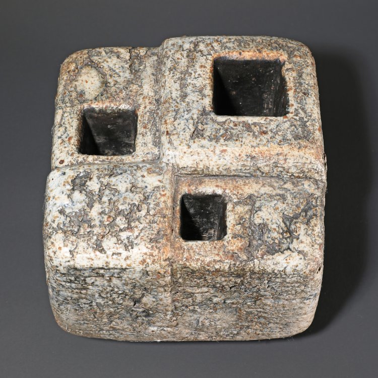 Bild 1 zu Objekt, Stein, Gef&auml;&szlig;plastik, Gerald Weigel, K-14 149