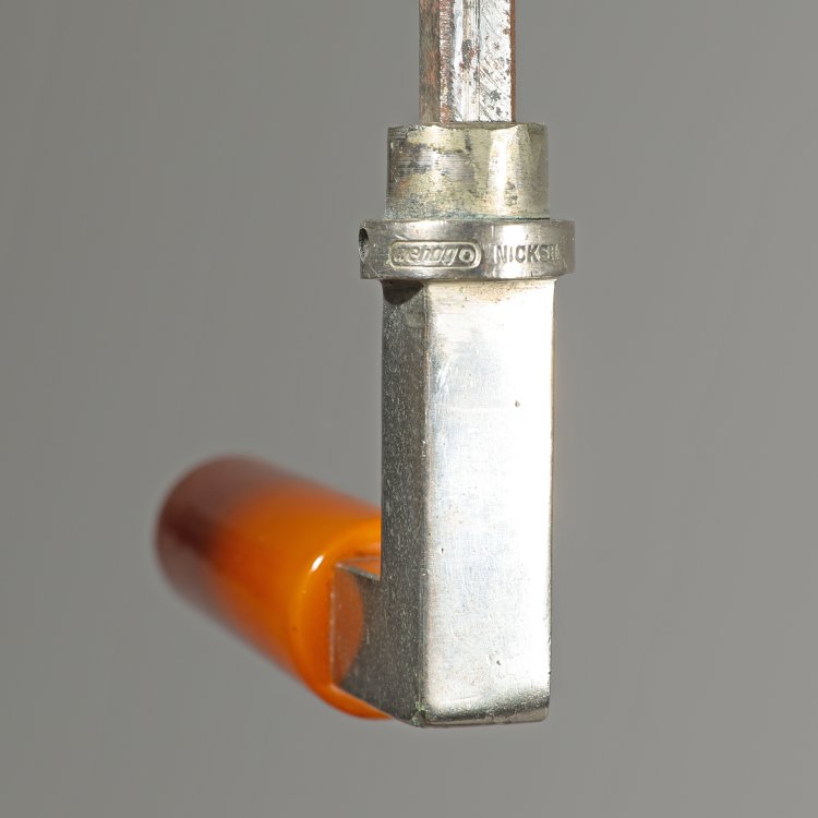 Bild 4 zu Objekt, 7 x rare Gropius door handle sets model 1324 F with handles in artificial horn (blond), Walter Gropius,Adolf Meyer, wehag, K-14 391
