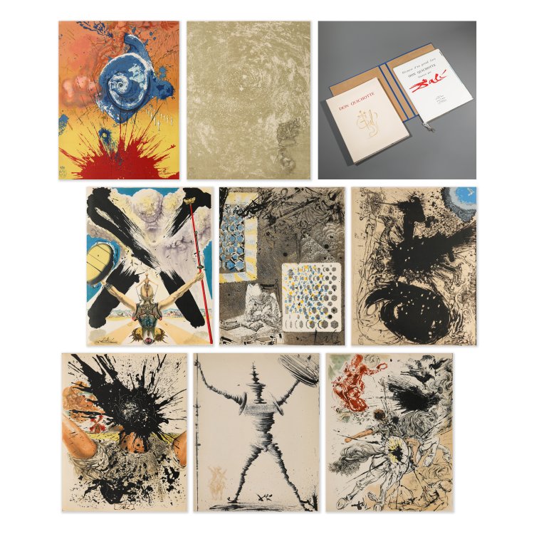 Hauptbild zu Objekt, Don Quixote Map of La Mancha, 1957, Salvador Dal&iacute;, K-14 252