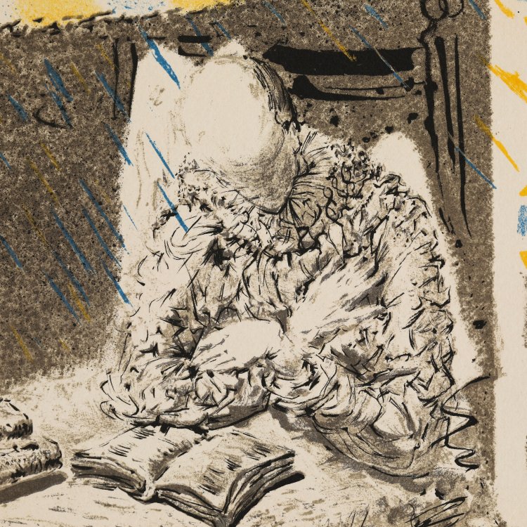 Bild 4 zu Objekt, Don Quixote Map of La Mancha, 1957, Salvador Dal&iacute;, K-14 252