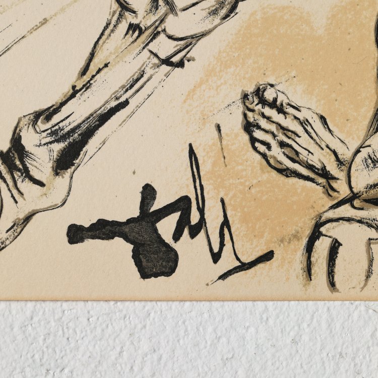 Bild 7 zu Objekt, Don Quixote Map of La Mancha, 1957, Salvador Dal&iacute;, K-14 252