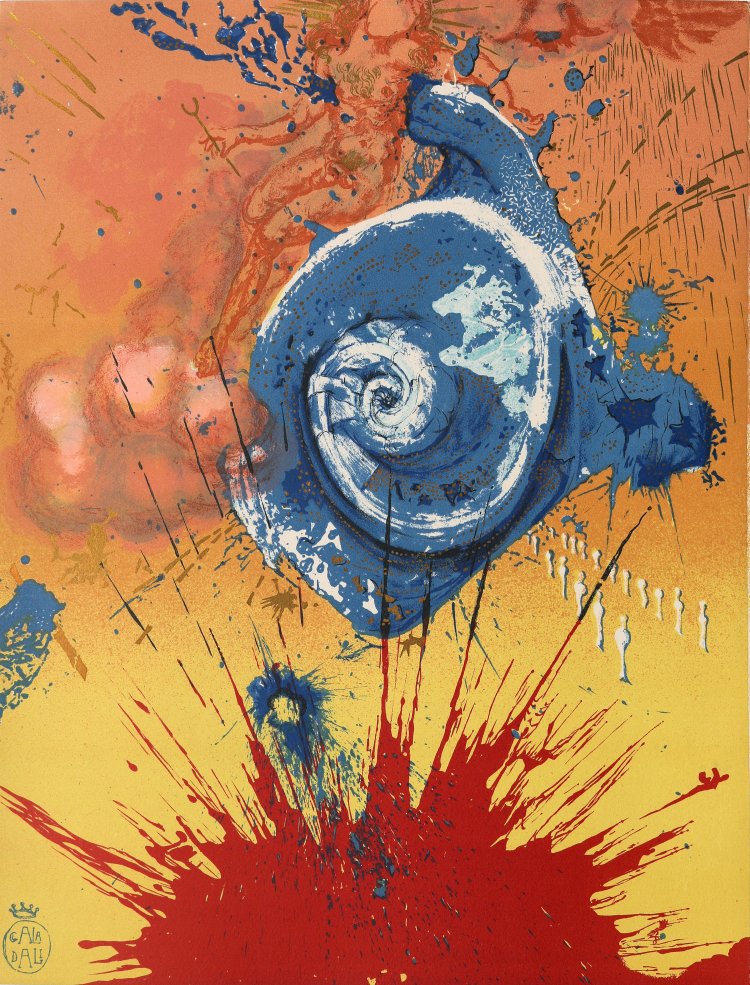 Bild 9 zu Objekt, Don Quixote Map of La Mancha, 1957, Salvador Dal&iacute;, K-14 252