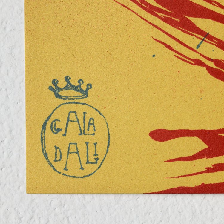 Bild 10 zu Objekt, Don Quixote Map of La Mancha, 1957, Salvador Dal&iacute;, K-14 252